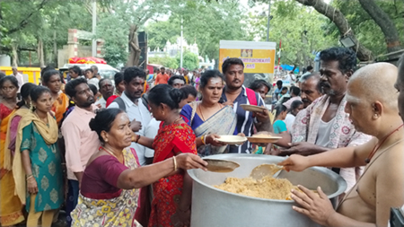 Donate for Annadhanam